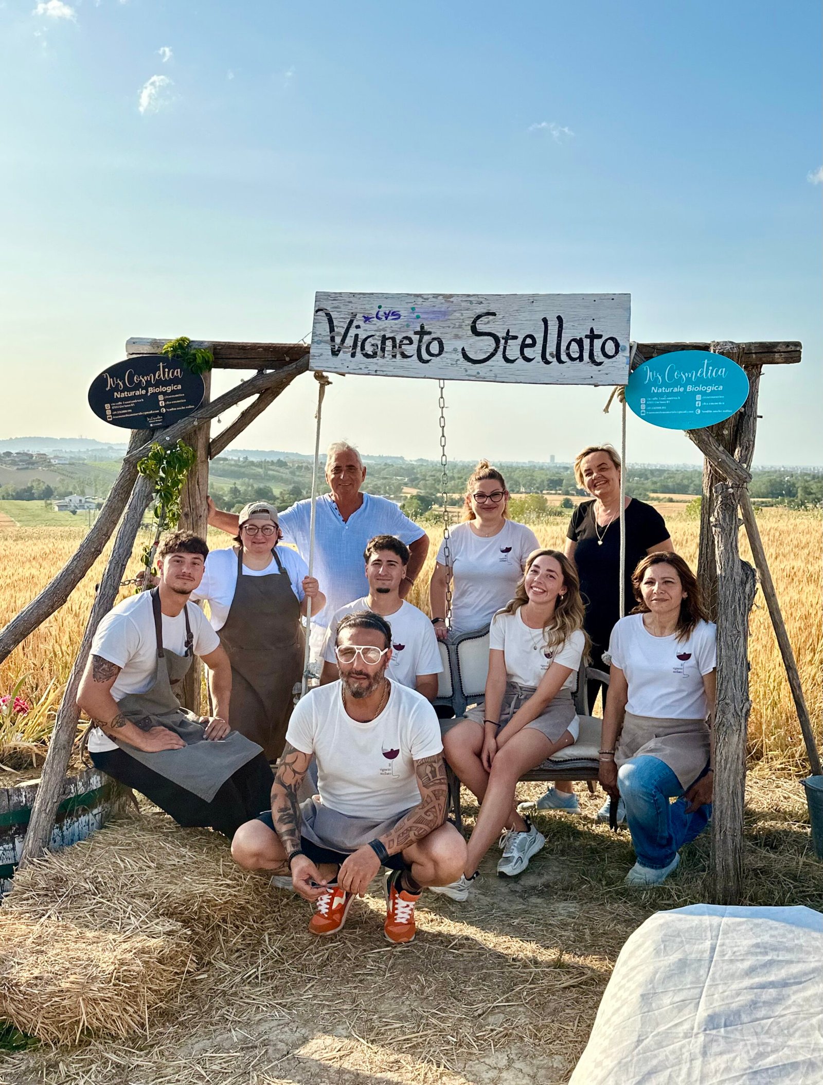 Il team del Il vigneto stellato